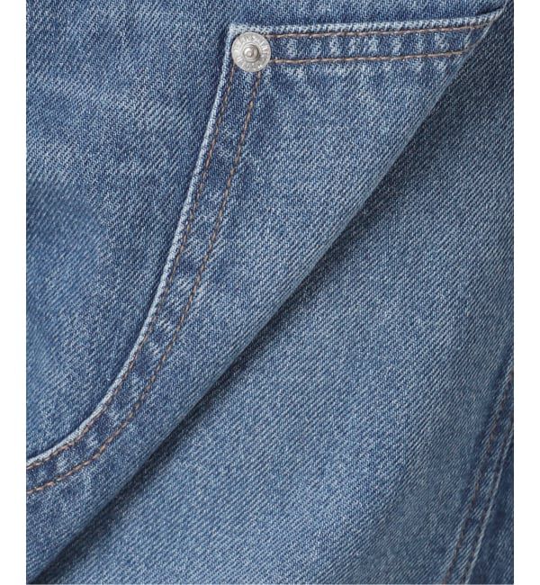 journal standard L'essage「ダブルニーワイドデニムパンツ」|デニム|