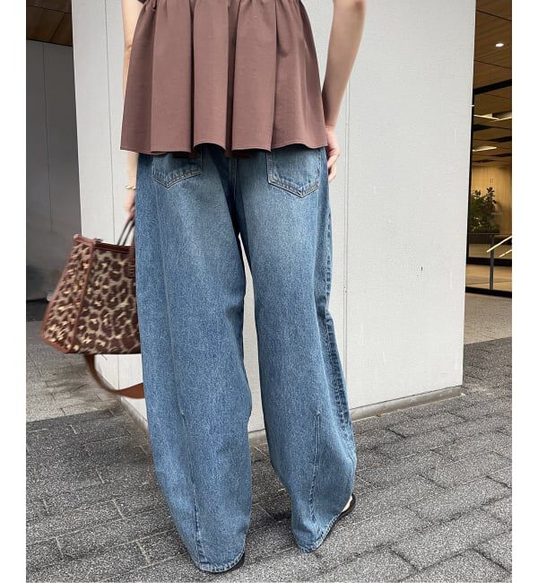 journal standard L'essage「12.5oz バルーンデニムパンツ」|デニム|