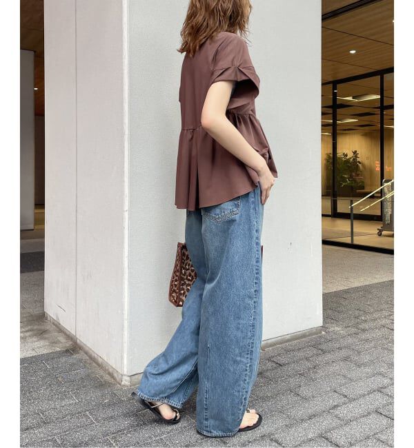 journal standard L'essage「12.5oz バルーンデニムパンツ」|デニム|