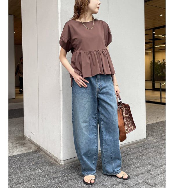 journal standard L'essage「12.5oz バルーンデニムパンツ」|デニム|