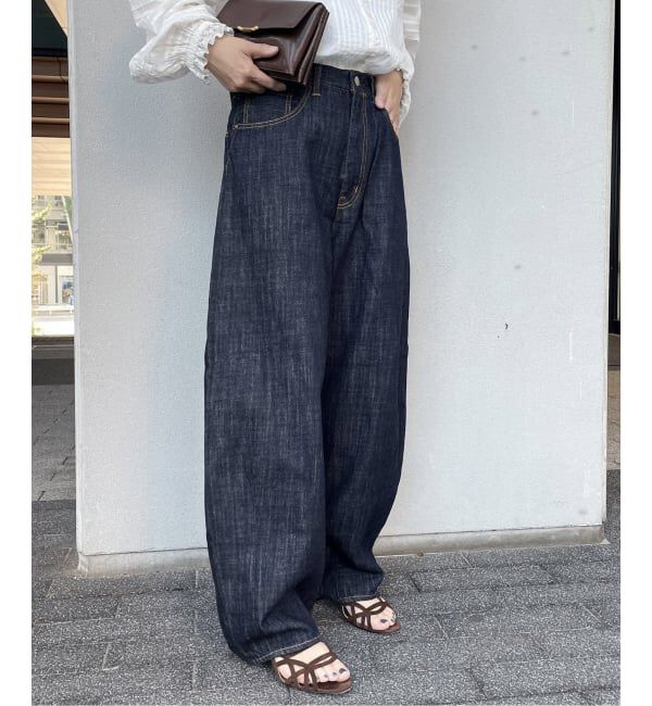 journal standard L'essage「12.5oz バルーンデニムパンツ」|デニム|