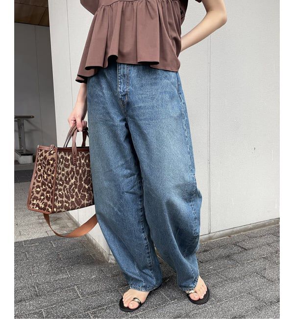 journal standard L'essage「12.5oz バルーンデニムパンツ」|デニム|