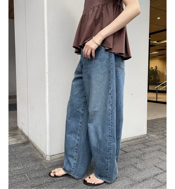 journal standard L'essage「12.5oz バルーンデニムパンツ」|デニム|