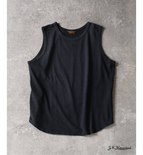 J.S.Homestead「J.S.Homestead / 14BD リランド アメリカン スリーブ」|Tシャツ・カットソー|ブラック