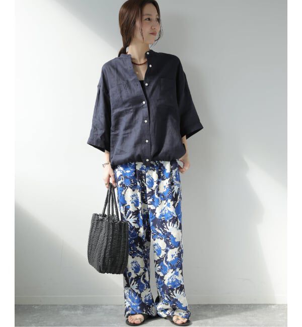 JOURNAL STANDARD relume「《追加 / 新色》カラーリネンドロストシャツ」|シャツ・ブラウス|
