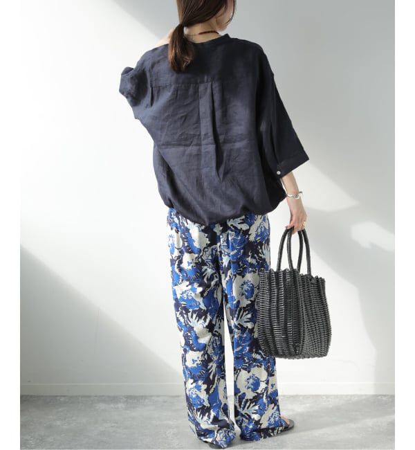 JOURNAL STANDARD relume「《追加 / 新色》カラーリネンドロストシャツ」|シャツ・ブラウス|