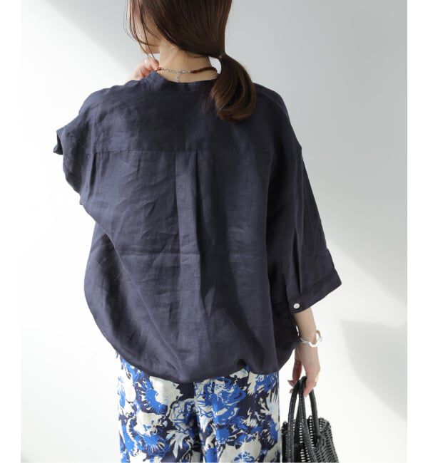 JOURNAL STANDARD relume「《追加 / 新色》カラーリネンドロストシャツ」|シャツ・ブラウス|