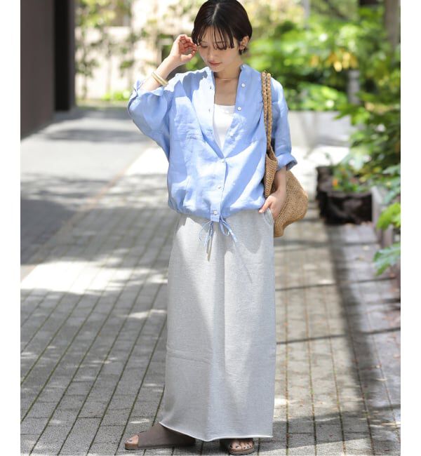 JOURNAL STANDARD relume「《追加 / 新色》カラーリネンドロストシャツ」|シャツ・ブラウス|