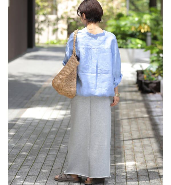 JOURNAL STANDARD relume「《追加 / 新色》カラーリネンドロストシャツ」|シャツ・ブラウス|