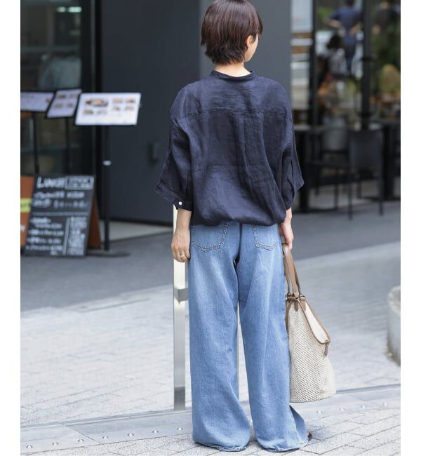 JOURNAL STANDARD relume「《追加 / 新色》カラーリネンドロストシャツ」|シャツ・ブラウス|