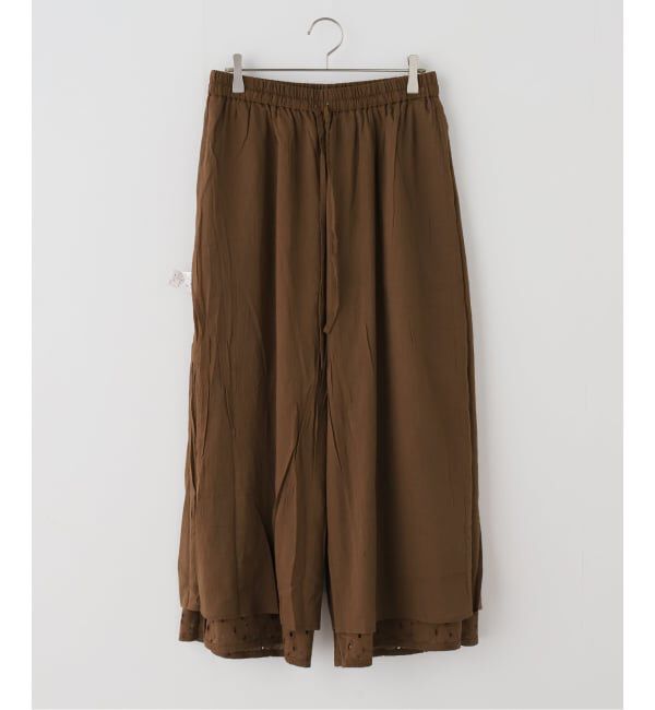 journal standard luxe「【SOIL】 60s CAMBRIC ALL HEMLA WIDE EASY PAN」|その他|