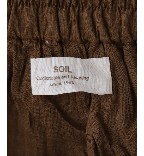 journal standard luxe「【SOIL】 60s CAMBRIC ALL HEMLA WIDE EASY PAN」|その他|