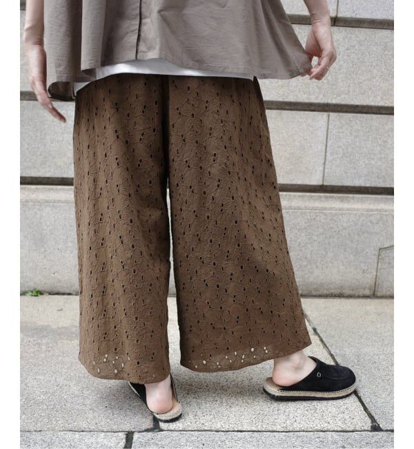 journal standard luxe「【SOIL】 60s CAMBRIC ALL HEMLA WIDE EASY PAN」|その他|