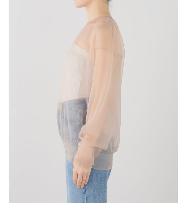journal standard L'essage「INSCRIRE/アンスクリア Sheer Pullover Knit プルオーバー」|ニット・セーター|