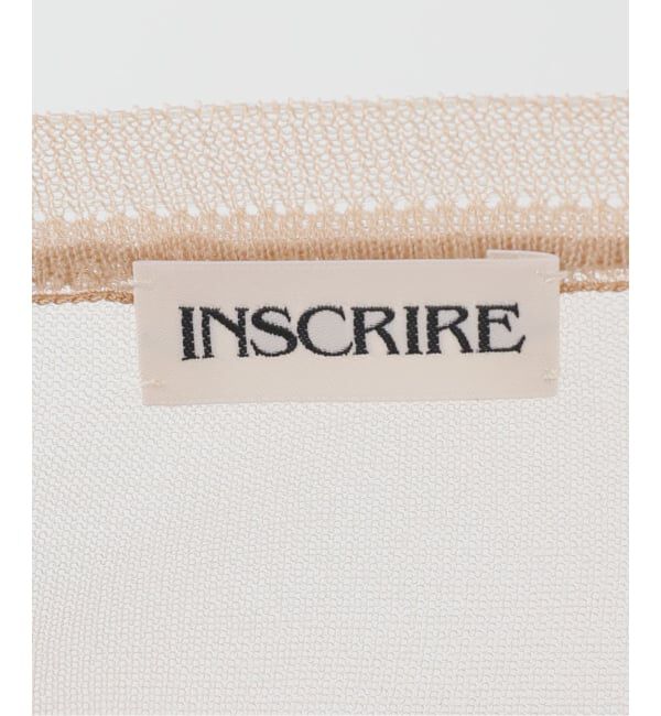 journal standard L'essage「INSCRIRE/アンスクリア Sheer Pullover Knit プルオーバー」|ニット・セーター|