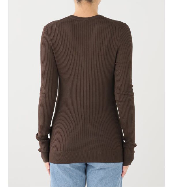 journal standard L'essage「TIBI/ティビ RIBBED SWEATER SLIM CARDIGAN カーディガン」|ニット・セーター|