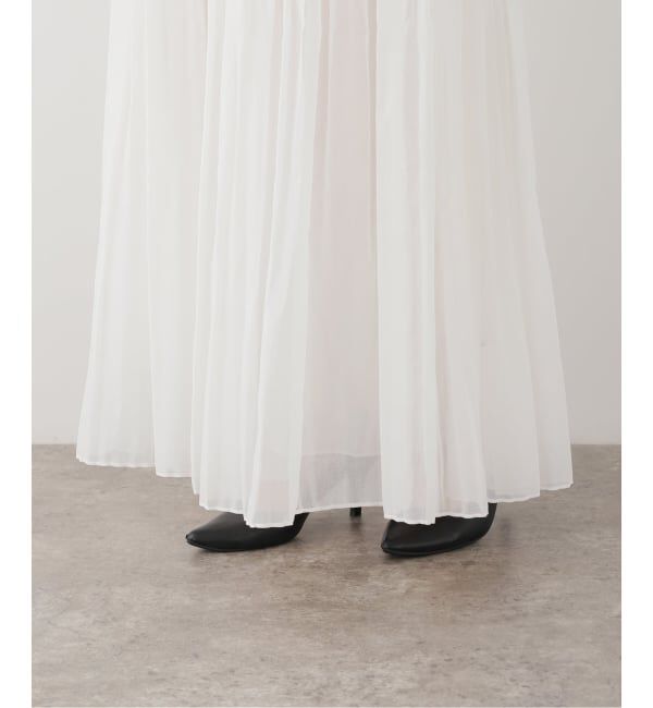 journal standard L'essage「ROHE/ローエ Pleated cotton muslin skirt スカート」|スカート|