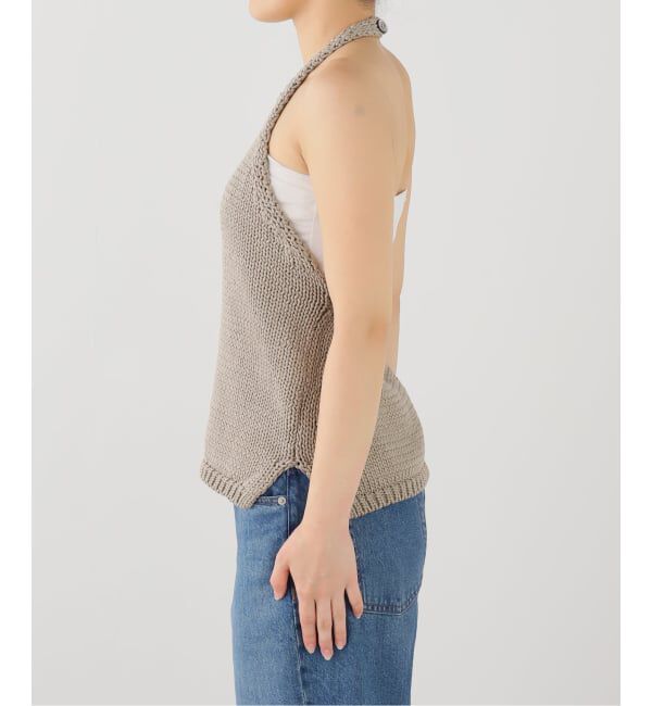 journal standard L'essage「ROHE/ローエ Chunky knit halter top」|ニット・セーター|