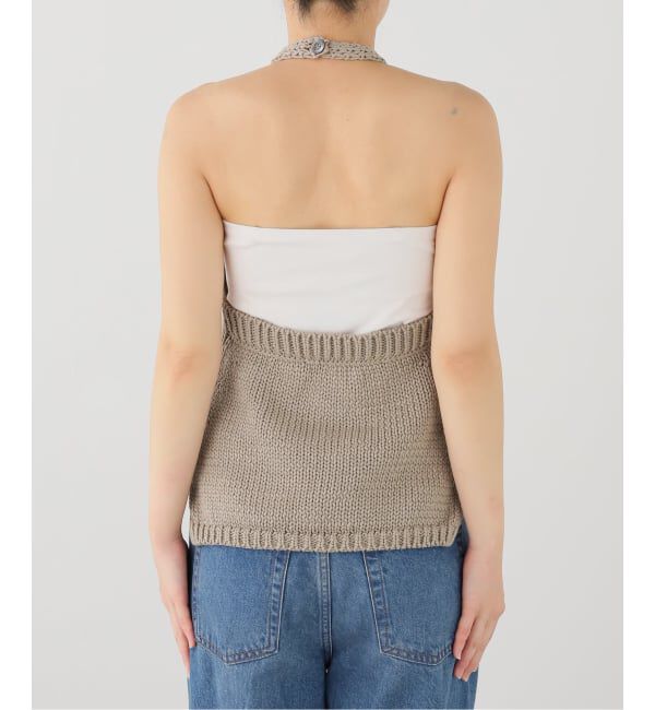 journal standard L'essage「ROHE/ローエ Chunky knit halter top」|ニット・セーター|