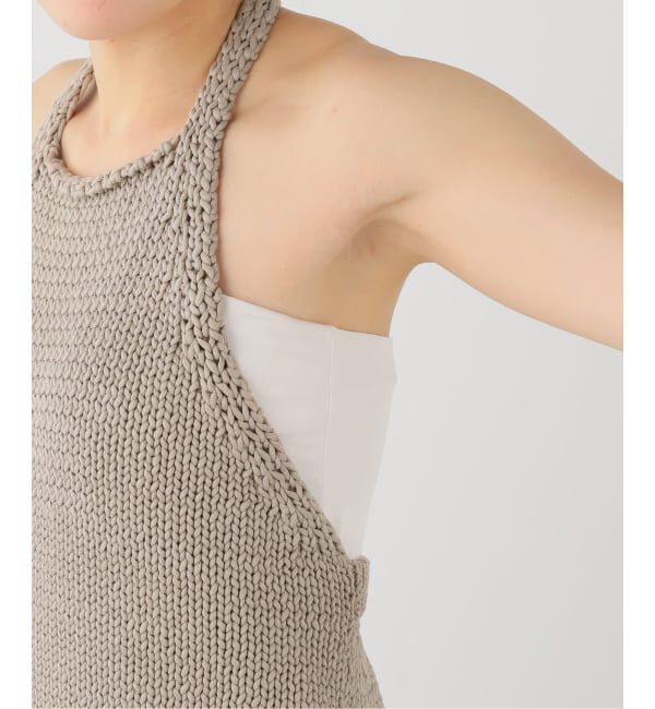 journal standard L'essage「ROHE/ローエ Chunky knit halter top」|ニット・セーター|
