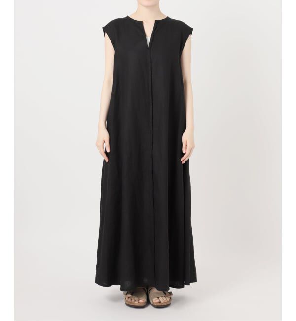 FRAMeWORK「LINEN フレアワンピース」|ワンピース|