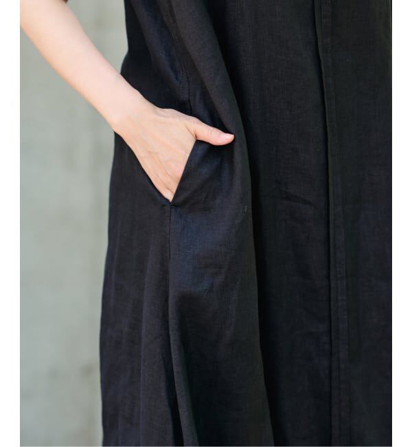 FRAMeWORK「LINEN フレアワンピース」|ワンピース|