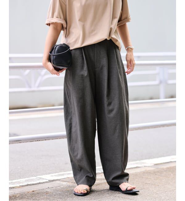 FRAMeWORK「ポリエステルトロタックパンツ」|その他|