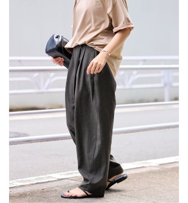 FRAMeWORK「ポリエステルトロタックパンツ」|その他|