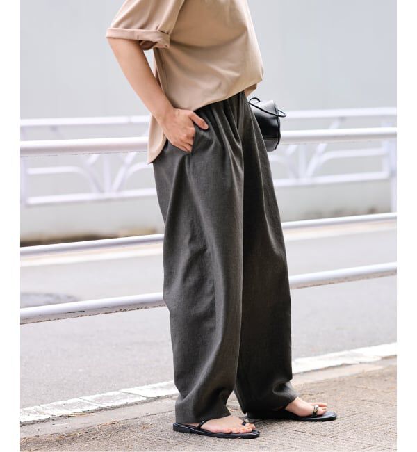 FRAMeWORK「ポリエステルトロタックパンツ」|その他|