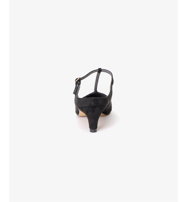 GRISE「《予約/WEB+一部店舗限定》GRISE4.5cmポインテッドTストラップミュール」|パンプス|