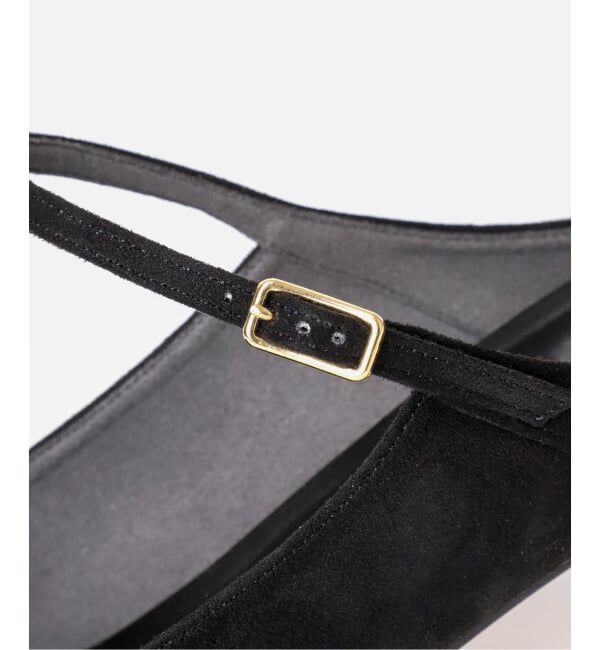 GRISE「《予約/WEB+一部店舗限定》GRISE4.5cmポインテッドTストラップミュール」|パンプス|