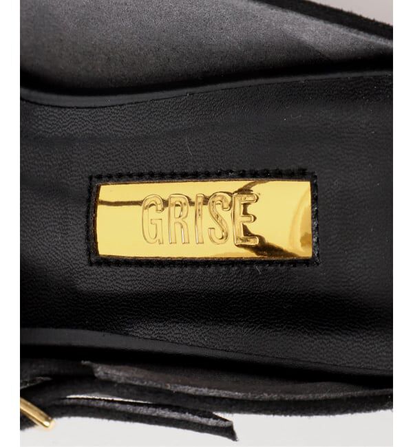 GRISE「《予約/WEB+一部店舗限定》GRISE4.5cmポインテッドTストラップミュール」|パンプス|