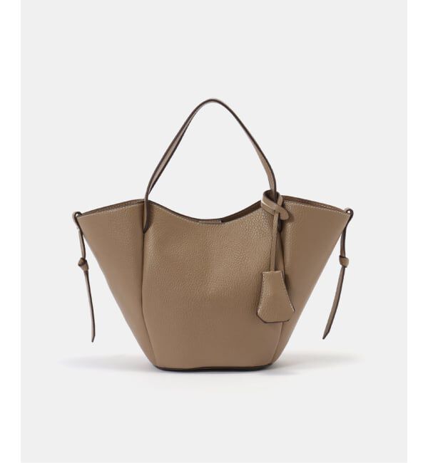  「cache cache / カシュカシュ  basket mini tote」|トートバッグ|ブラウン C