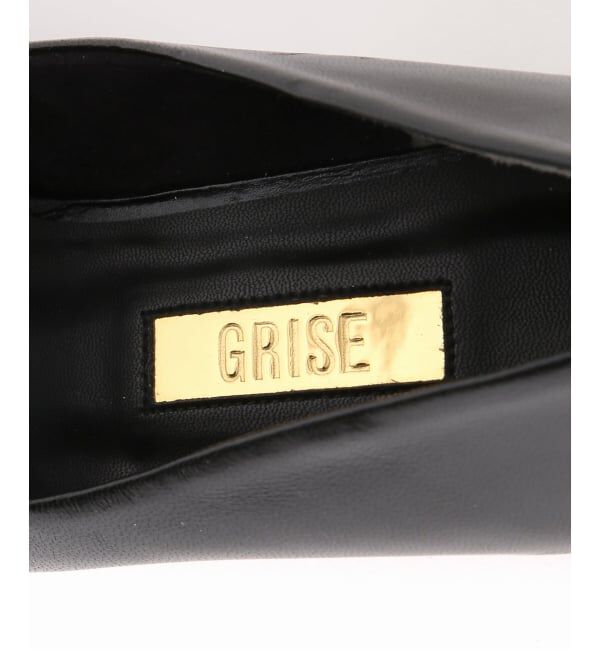 GRISE「《予約/WEB+一部店舗限定》GRISE5cｍレザーカットアウトパンプス」|パンプス|