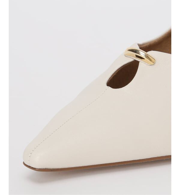 GRISE「《予約/WEB+一部店舗限定》GRISE5cｍレザーカットアウトパンプス」|パンプス|