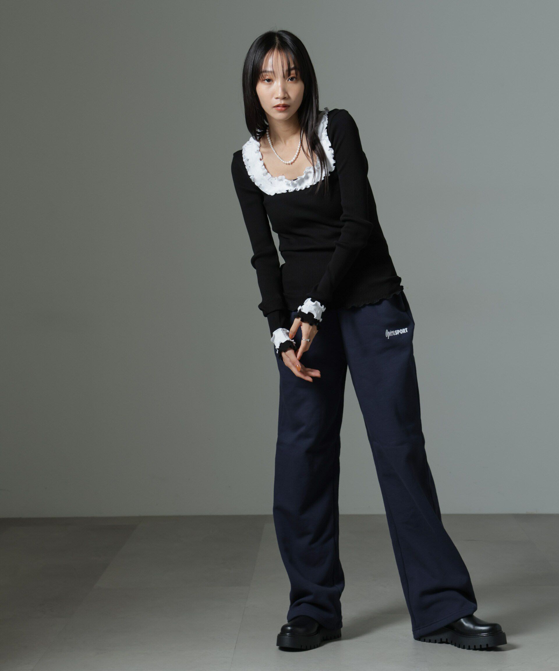 nano･universe「OperaSPORT/RAYAN UNISEX SWEATPANTS」|チノ|