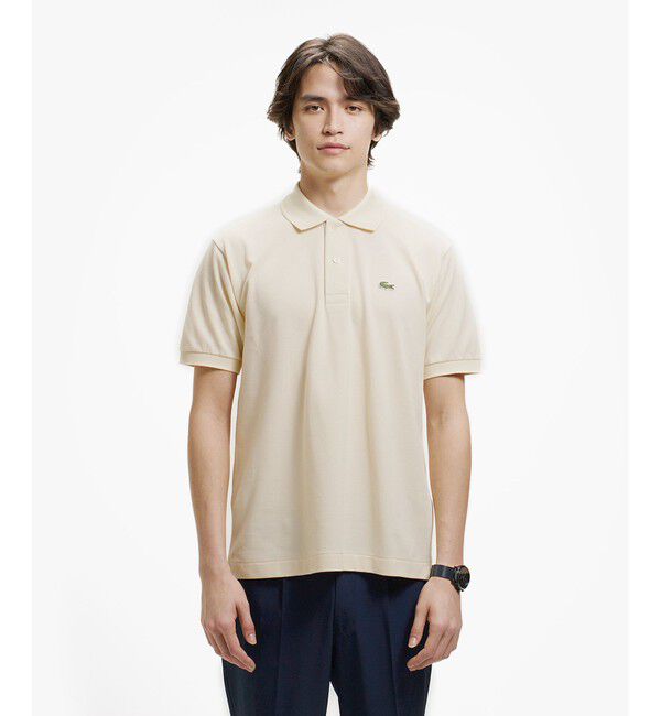 LACOSTE「『Ｌ.12.12』定番半袖ポロシャツ」|ポロシャツ|オフホワイト