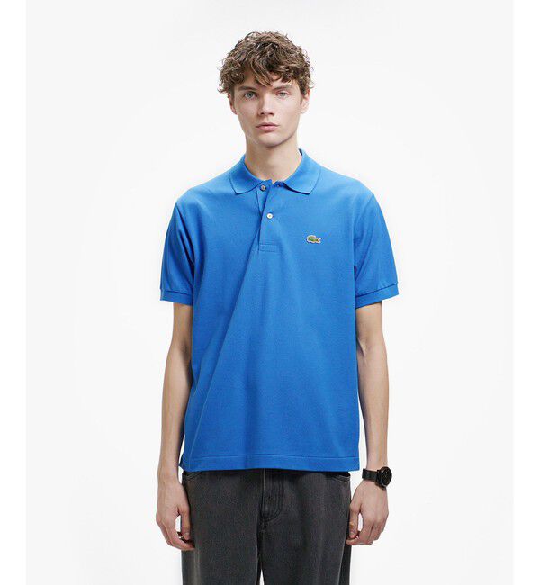 LACOSTE「『Ｌ.12.12』定番半袖ポロシャツ」|ポロシャツ|インディゴブルー