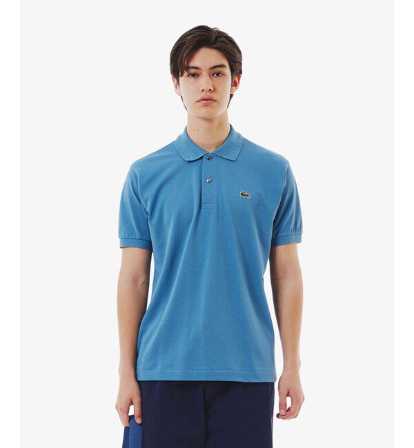 LACOSTE「『Ｌ.12.12』定番半袖ポロシャツ」|ポロシャツ|グレイッシュブルー