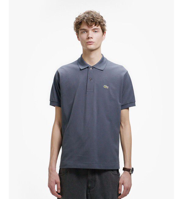 LACOSTE「『Ｌ.12.12』定番半袖ポロシャツ」|ポロシャツ|ダークアッシュ