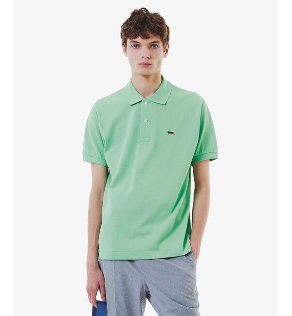 LACOSTE「『Ｌ.12.12』定番半袖ポロシャツ」|ポロシャツ|ライトグリーン