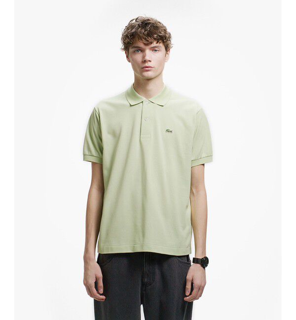 LACOSTE「『Ｌ.12.12』定番半袖ポロシャツ」|ポロシャツ|セージグリーン