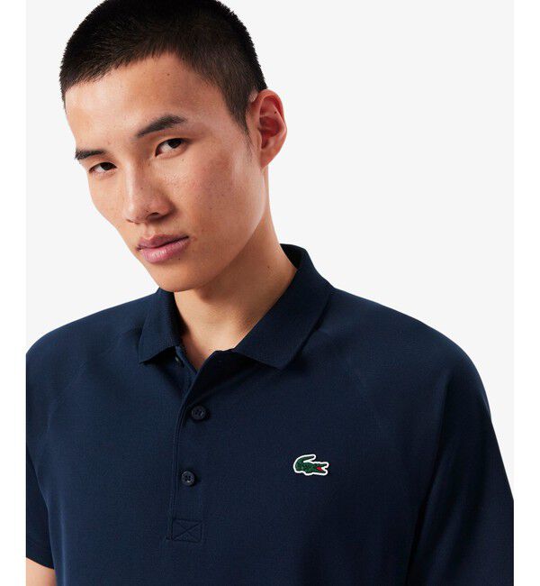 LACOSTE「ウルトラドライ鹿の子地ポロシャツ」|ポロシャツ|