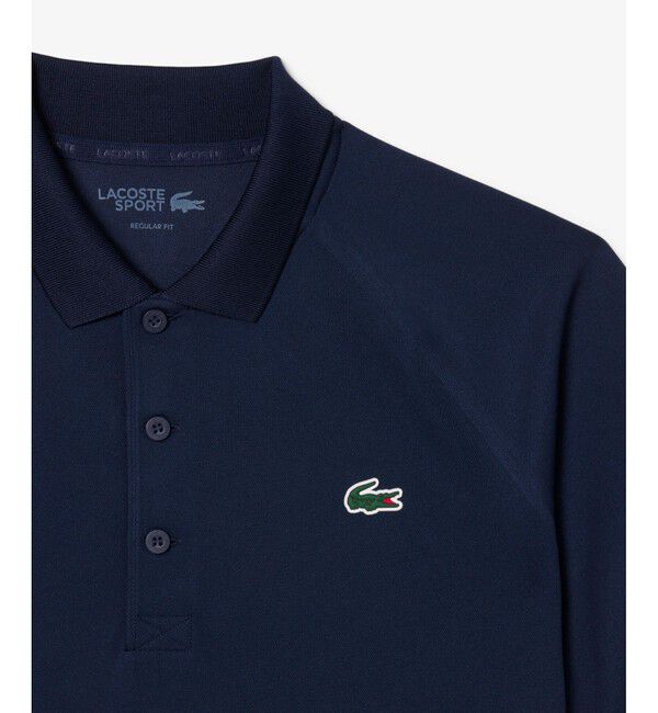 LACOSTE「ウルトラドライ鹿の子地ポロシャツ」|ポロシャツ|