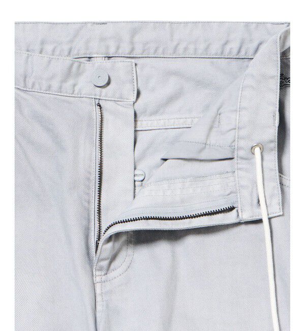LACOSTE「11.5oz ワイドテーパードカラーデニムパンツ」|デニム|