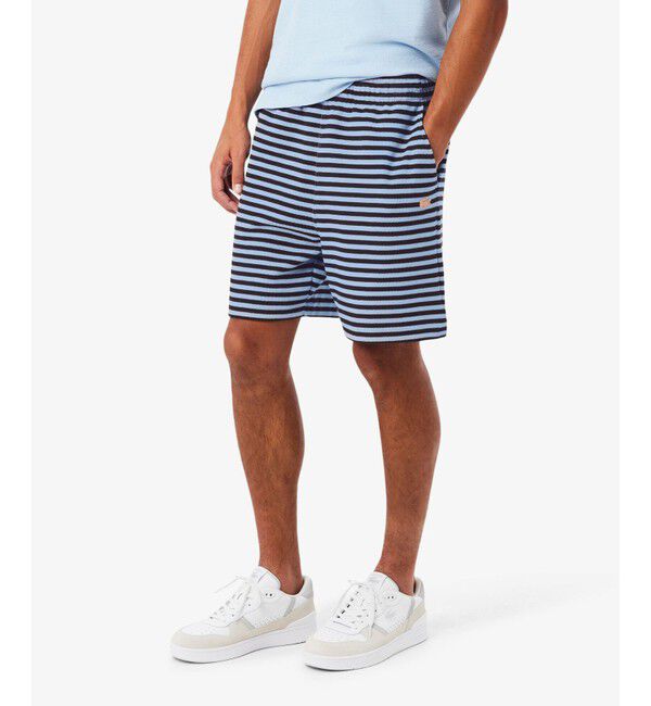 LACOSTE「コットンニットボーダーショーツ」|その他|
