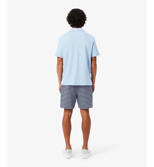 LACOSTE「コットンニットボーダーショーツ」|その他|