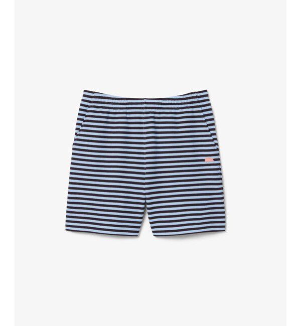 LACOSTE「コットンニットボーダーショーツ」|その他|