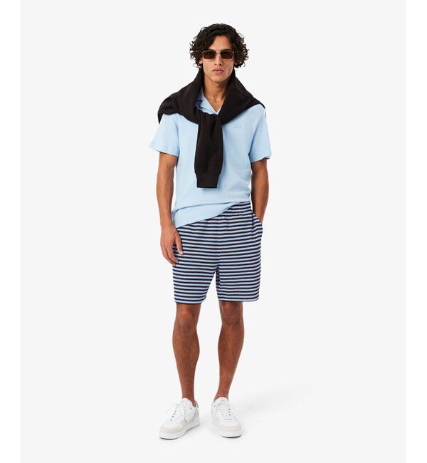 LACOSTE「コットンニットボーダーショーツ」|その他|