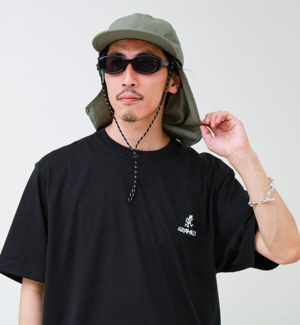 GLOSTER「【シェイド着脱で2WAY】NYLON SHADE CAP」|キャップ・キャスケット|